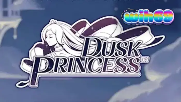 Tampilan visual slot Dusk Princess dengan latar belakang kastil magis dan suasana senja.